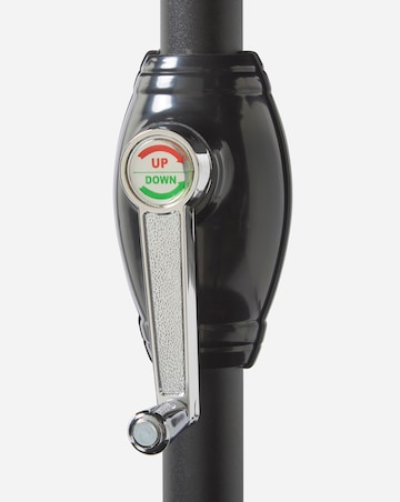 Malaga 4 Seater Dining Set with Parasol