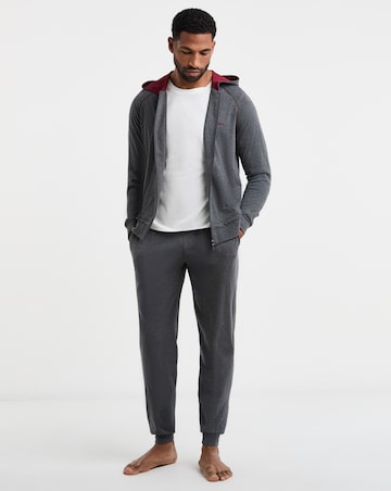 BOSS Mix & Match Lounge Hoodie - Charcoal