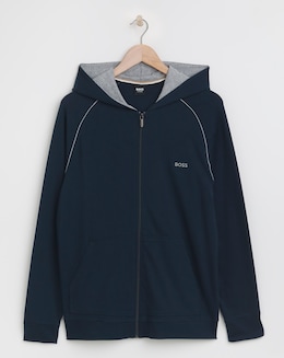 BOSS Mix &amp; Mtach Loung Hoodie - Dark Blue