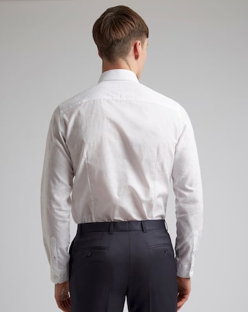 Ted Baker Floral Jacquard Slim Fit Shirt