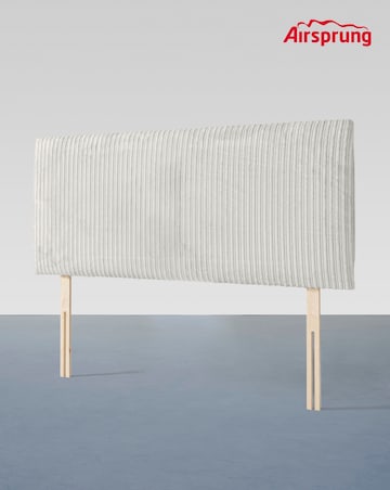 Airsprung Jumbo Cord 2 Drawer Divan Set with Mattress and Headboard