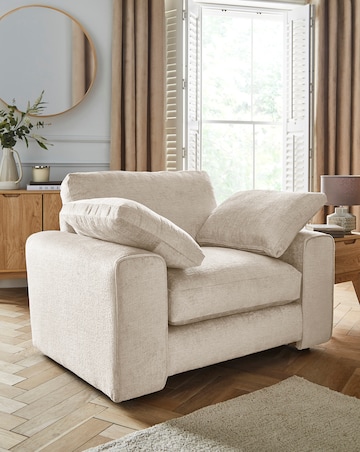 Hunter Chenille Snuggler Chair