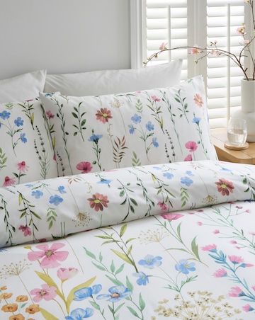 Julipa Balmoral Floral Cotton Blend Duvet Set