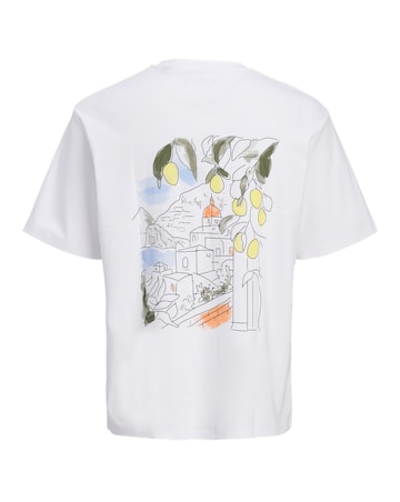 Jack & Jones Amalfi Back Graphic T-Shirt - White