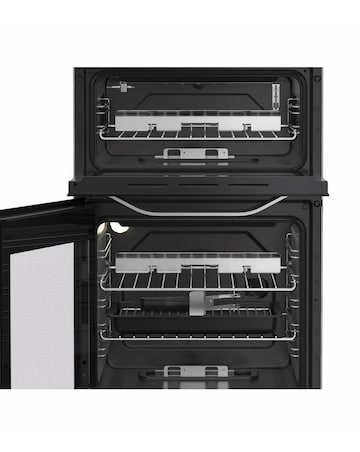 Hotpoint HDG5GCX 50cm Gas Double Cooker - Stainless Steel