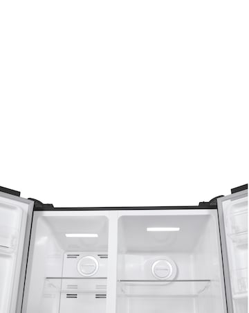 HOOVER HHSBSO-6174BWDK-1 90cm Slim Non Plumbed Water Dispenser Fridge Freezer