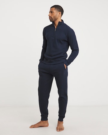 BOSS Structure Lounge Jogger - Dark Blue