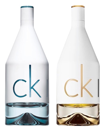CK In2U Him Eau de Toilette 50ml + CK In2U Her Eau de Toilette 50ml