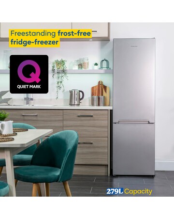 Russell Hobbs RH180FFFF1E1S Frost Free Fridge Freezer - Silver