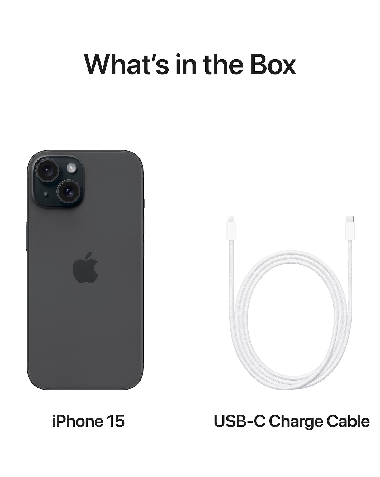 Apple iPhone 15 256GB - Black | Jacamo