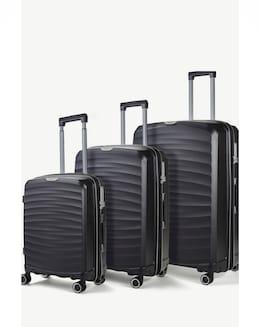 Rock Sunwave 3pc Suitcase Set