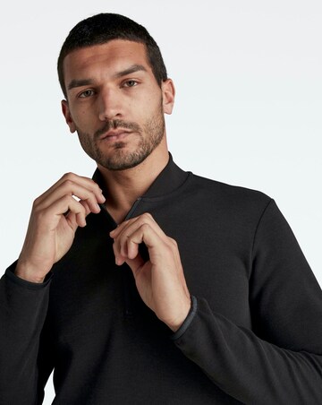 G-Star RAW Black Tweeter Track Half Zip