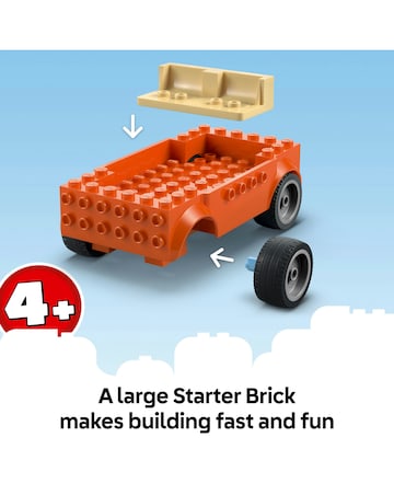 LEGO Bluey: Bluey's Beach & Family Car Trip 11202