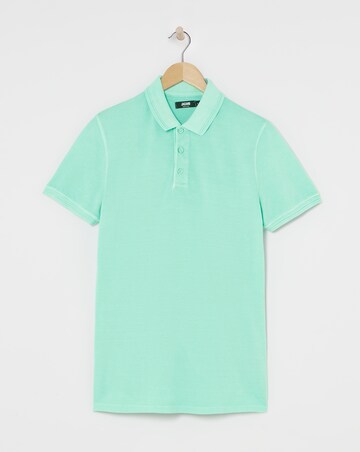 Garment Dyed Pure Cotton Pique Polo Long