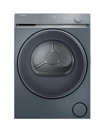 Haier X7 HD100-C367GU1-UK Wi-Fi 10kg Heat Pump Tumble Dryer Graphite