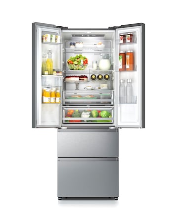 Hisense RF632N4WIE Fridge Freezer - Stainless Steel E Rated