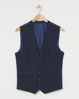 Pinstripe Suit Waistcoat