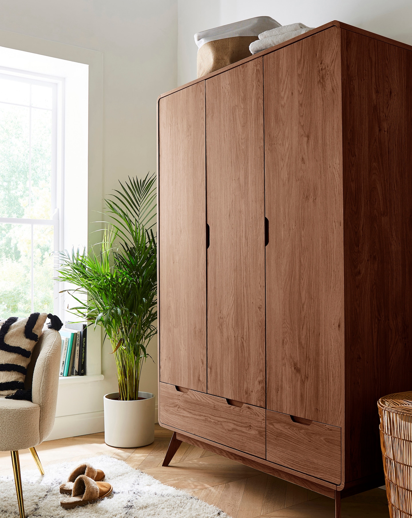 Oslo 3 Door 2 Drawer Wardrobe