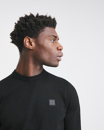 BOSS Classic Black 1/4 Zip Jumper