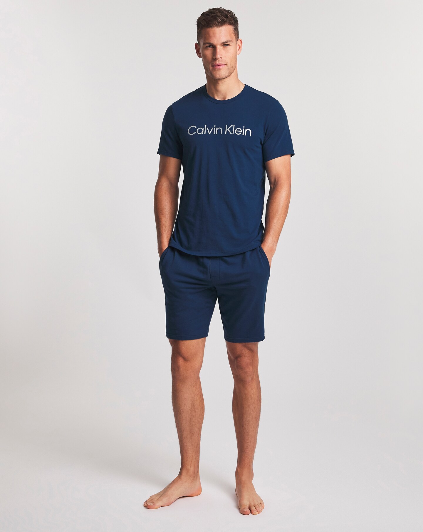 Calvin Klein Lake Blue Steel Lounge Short Jacamo