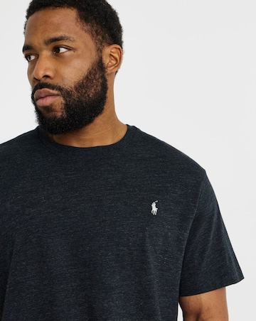 Polo Ralph Lauren Classic Short Sleeve T-Shirt - Black Marl
