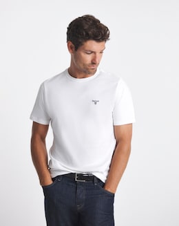 Barbour Essential Short Sleeve T-Shirt - White