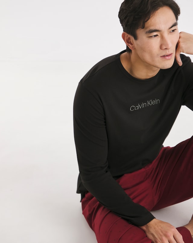 Calvin Klein Cotton Poplin Pyjama Set