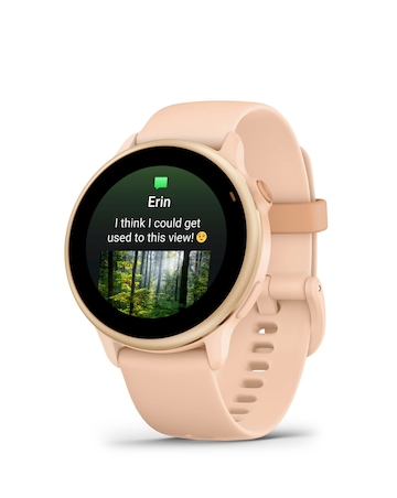 Garmin Vivoactive 6 AMOLED 42mm Smart Watch - Pink Dawn
