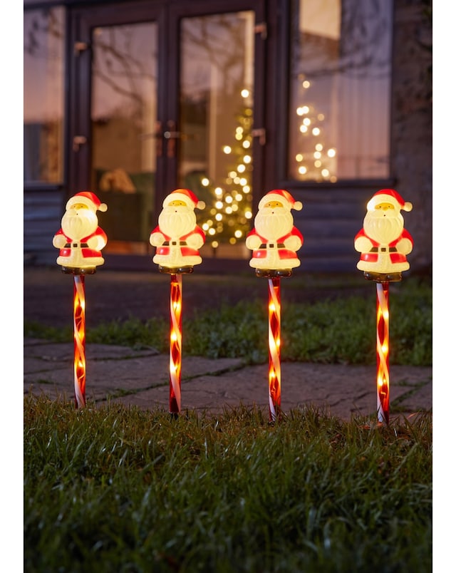 New In - SantaDecor Stakes - Set of 6