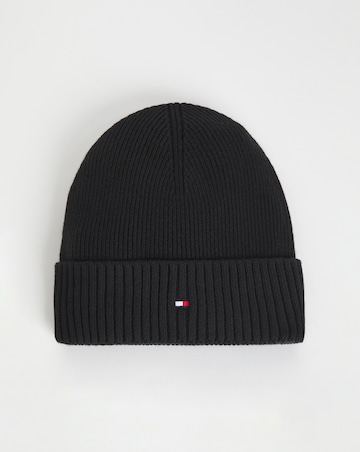 Tommy Hilfiger Flag Pima Cotton Beanie & Glove Gift Set