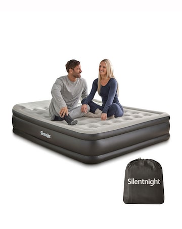 Silentnight Ultimate Deep Sleep High-Rise Airbed with Electric Pump - Single