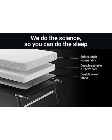 Jay-Be Rollaway Folding Bed with e-Fibre Mattress - Single