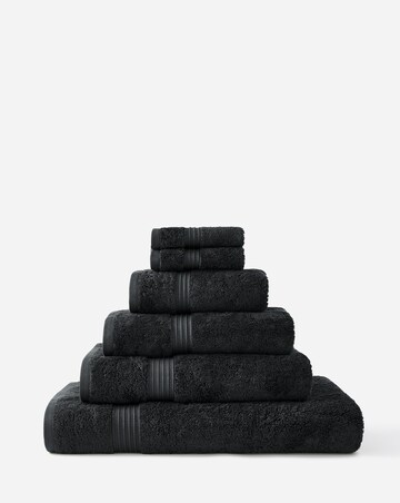 Egyptian Cotton 600GSM Towel - Black