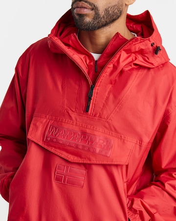 Napapijri Rainforest Next Windbreaker Jacket - Red