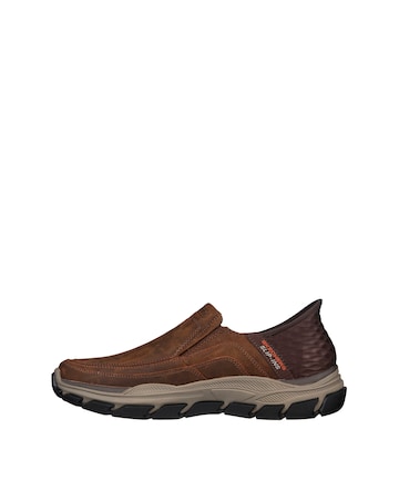 Skechers Respected Elgin Slip-Ins - Brown