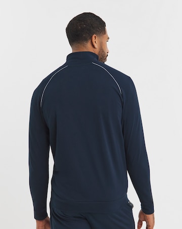 BOSS Mix & Match Logo Lounge Jacket - Navy