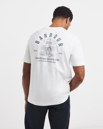Barbour Relaxed Souter T-Shirt - White