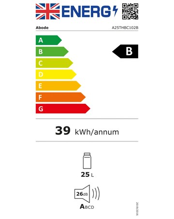 Abode 26L Quiet/Silent Cooler - Black