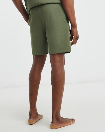 BOSS Waffle Lounge Short - Green