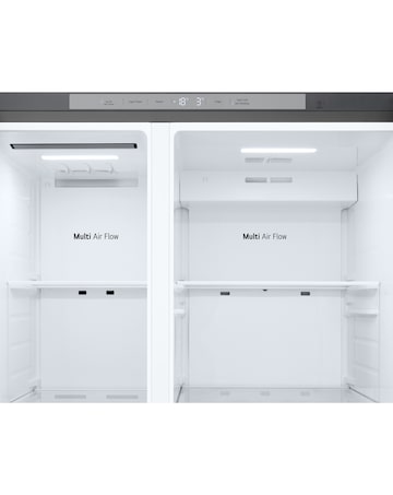 LG GSLC41PYPE Total No Frost American Fridge Freezer Silver