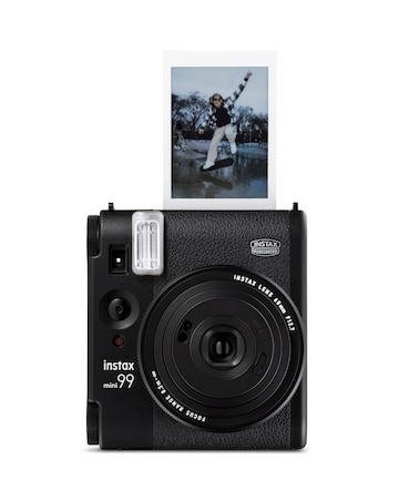 Fujifilm Instax Mini 99 Instant Camera with 20 Shot Film Pack - Black
