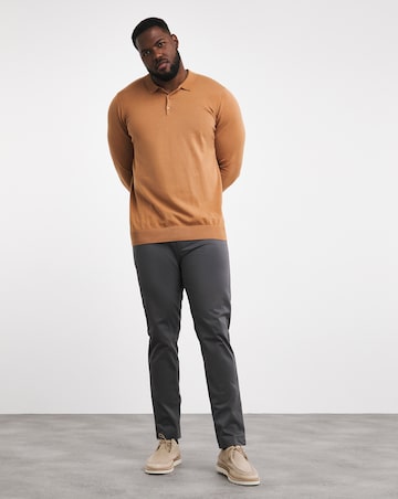 Calvin Klein Satin Stretch Slim Chino