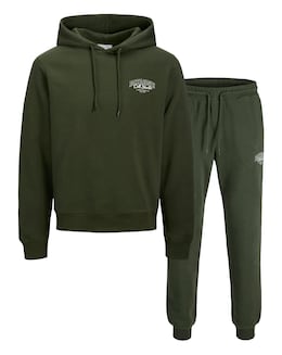 Jack &amp; Jones Makoto Logo Tracksuit - Green