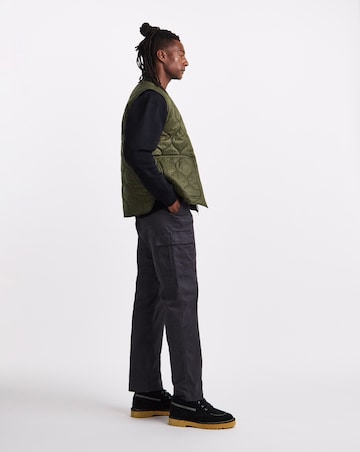 Barbour Re-Engineered Utility Liddesdale Quilted Gilet - Dark Olive