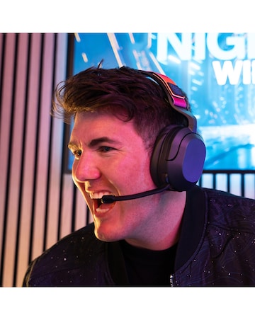 JLab Nightfall Wireless Gaming Headset - Black