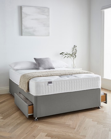 Silentnight 1000 Pocket Divan Set with 2 Drawers