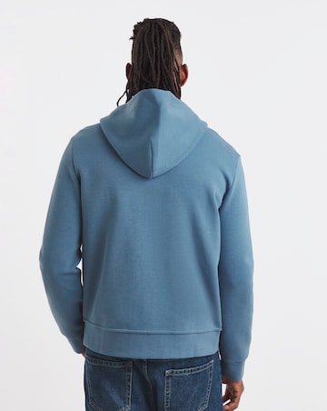 Polo Ralph Lauren Double Knit Zip Through Hoodie - Blue