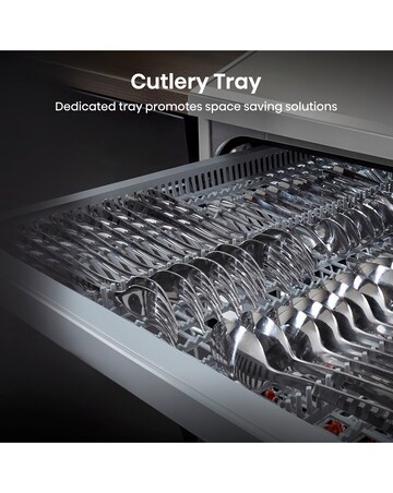 Hisense HS523E15BUK Slimline 10 Place Settings Dishwasher - Black