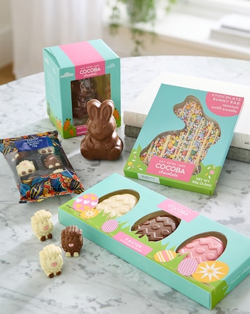 Easter Bundle-Easter Egg Bites, Chocolate Sheep & Bunny with Jelly Carrot