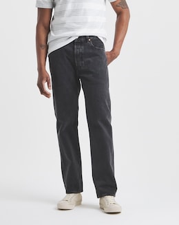 Levi's 501 Original Straight Fit Jean - Worn Black